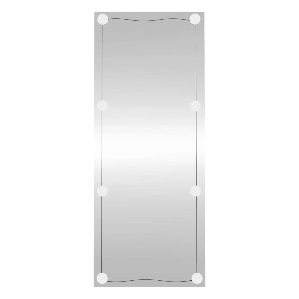 Vidaxl wandspiegel met led's rechthoekig 40x100 cm glas