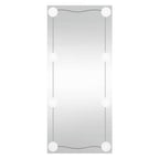 Vidaxl wandspiegel met led's rechthoekig 50x100 cm glas