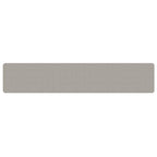 Vidaxl tapijtloper 50x250 cm sisal-look platina