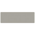 Vidaxl tapijtloper 80x250 cm sisal-look platina