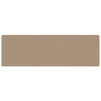 Vidaxl tapijtloper 80x250 cm sisal-look zandkleurig
