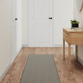 Vidaxl tapijtloper 50x150 cm sisal-look zilverkleurig