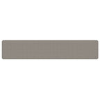 Vidaxl tapijtloper 50x250 cm sisal-look zilverkleurig