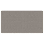 Vidaxl tapijtloper 80x150 cm sisal-look zilverkleurig