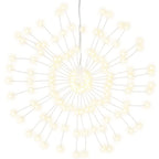 Vidaxl kerstverlichting vuurwerk 8 st 140 warmwitte led's 17 cm