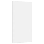 VidaXL Canvasdoeken 12 st stof en massief grenenhout wit