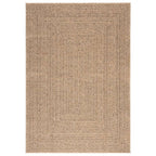 Vidaxl vloerkleed zizur binnen en buiten 120x170 cm jute look