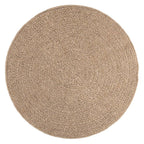 Vidaxl vloerkleed zizur binnen en buiten 120 cm jute look