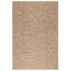 Vidaxl vloerkleed zizur binnen en buiten 120x170 cm jute look