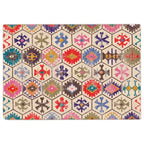 Vidaxl vloerkleed wasbaar 160x230 cm meerkleurig