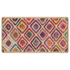 Vidaxl vloerkleed wasbaar 80x150 cm meerkleurig