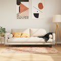 Vidaxl vloerkleed wasbaar 80x150 cm meerkleurig