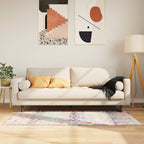 Vidaxl vloerkleed wasbaar 80x150 cm meerkleurig