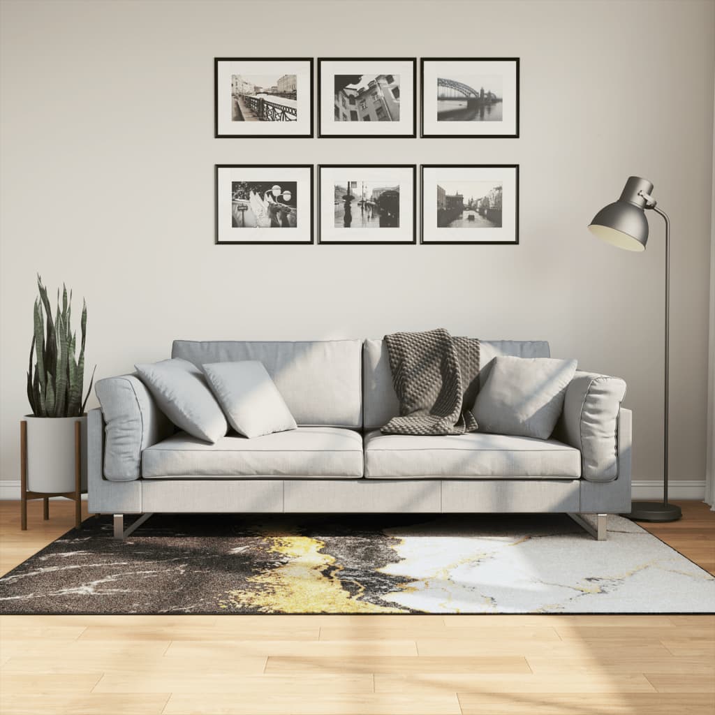 Vidaxl vloerkleed wasbaar 120x180 cm meerkleurig