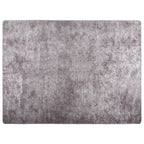 Vidaxl vloerkleed wasbaar anti-slip 400x300 cm grijs