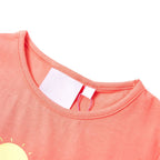 VidaXL Kindershirt 104 koraalkleurig