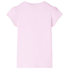 VidaXL Kindershirt 104 lichtroze