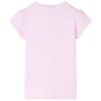 Vidaxl kindershirt 116 lichtroze