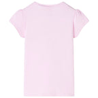 Vidaxl kindershirt 128 lichtroze