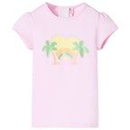 VidaXL Kindershirt 140 lichtroze