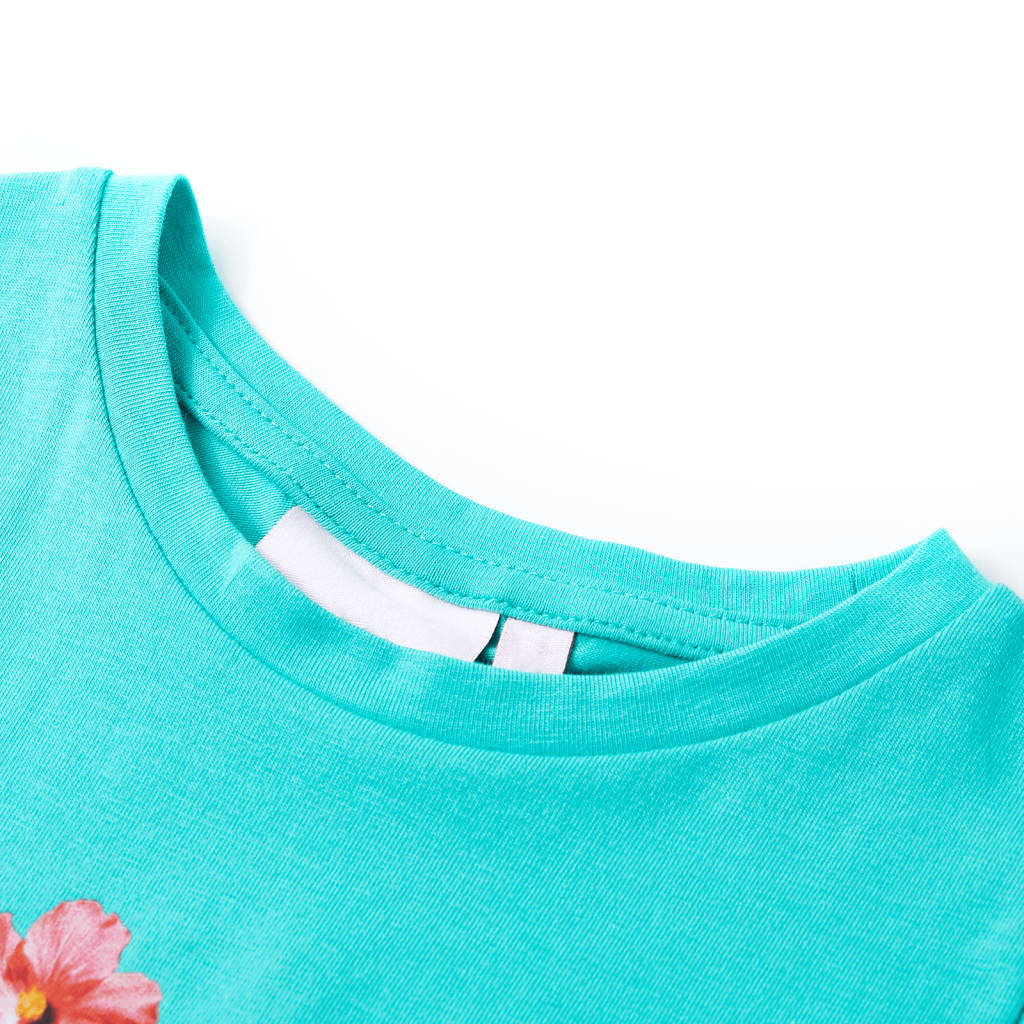 VidaXL Kindershirt 92 mintkleurig