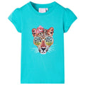Vidaxl kindershirt 128 mintkleurig