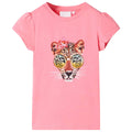 Vidaxl kindershirt 116 neonroze