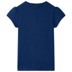 VidaXL Kindershirt 104 marineblauw