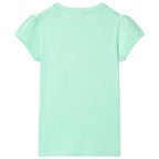 VidaXL Kindershirt 104 felgroen