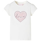 Vidaxl kindershirt 116 ecru