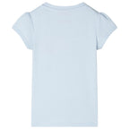 VidaXL Kindershirt 92 lichtblauw