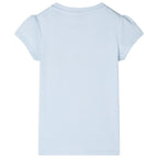 VidaXL Kindershirt 128 lichtblauw