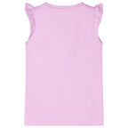 Vidaxl kindershirt met ruches aan de mouwen 128 lila