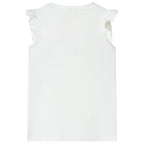 Vidaxl kindershirt 104 ecru