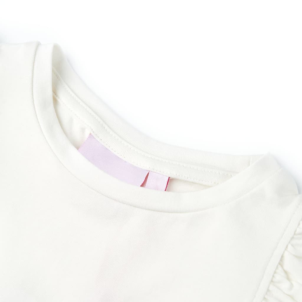 Vidaxl kindershirt 104 ecru