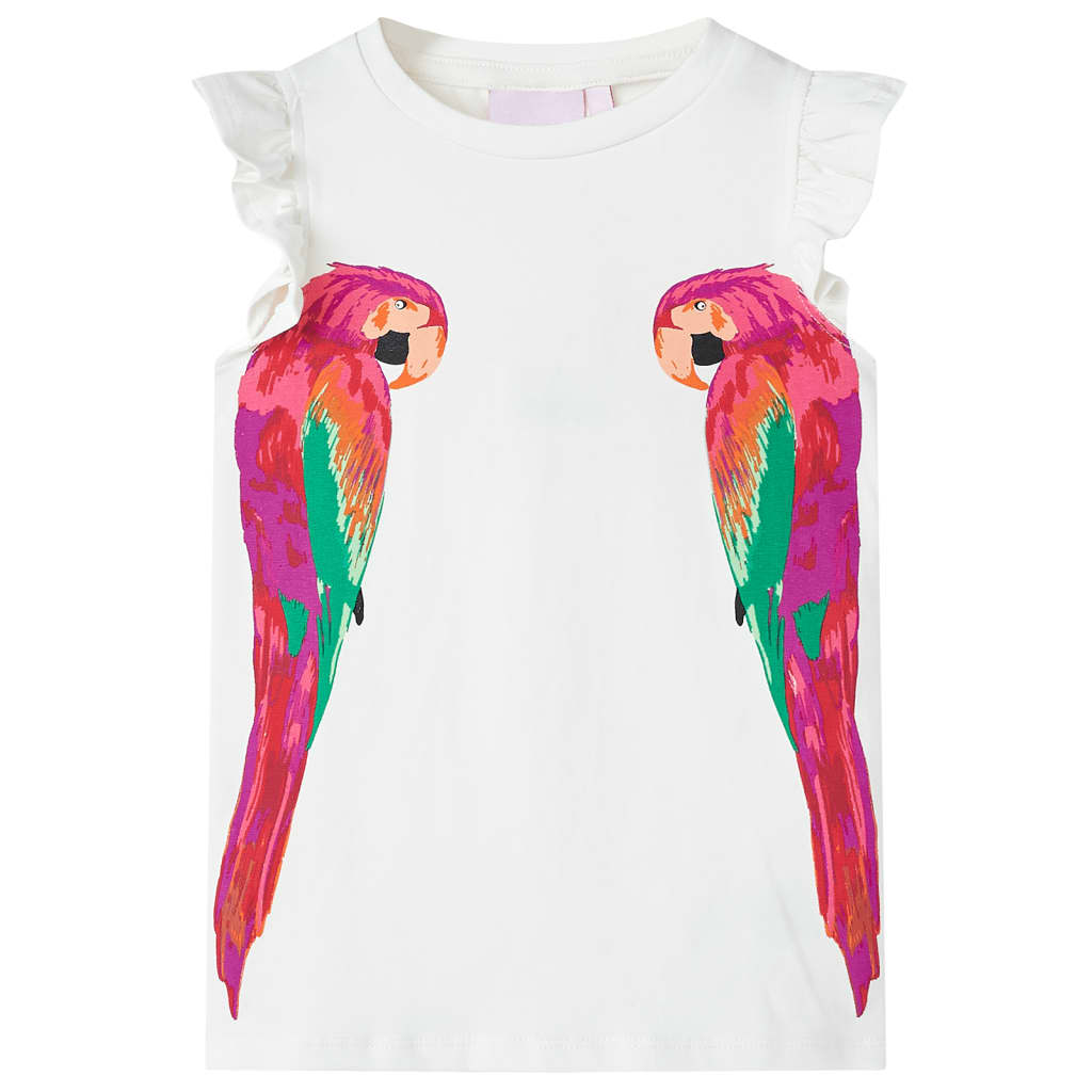 Vidaxl kindershirt 128 ecru