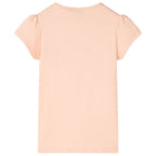 VidaXL Kindershirt 92 lichtoranje