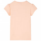 Vidaxl kindershirt 116 lichtoranje