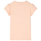 VidaXL Kindershirt 140 lichtoranje