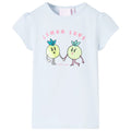 VidaXL Kindershirt 116 lichtblauw