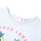 VidaXL Kindershirt 116 lichtblauw