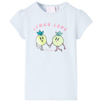 Vidaxl kindershirt 140 lichtblauw