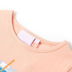 VidaXL Kindershirt 104 lichtoranje