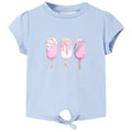 VidaXL Kindershirt 92 blauw