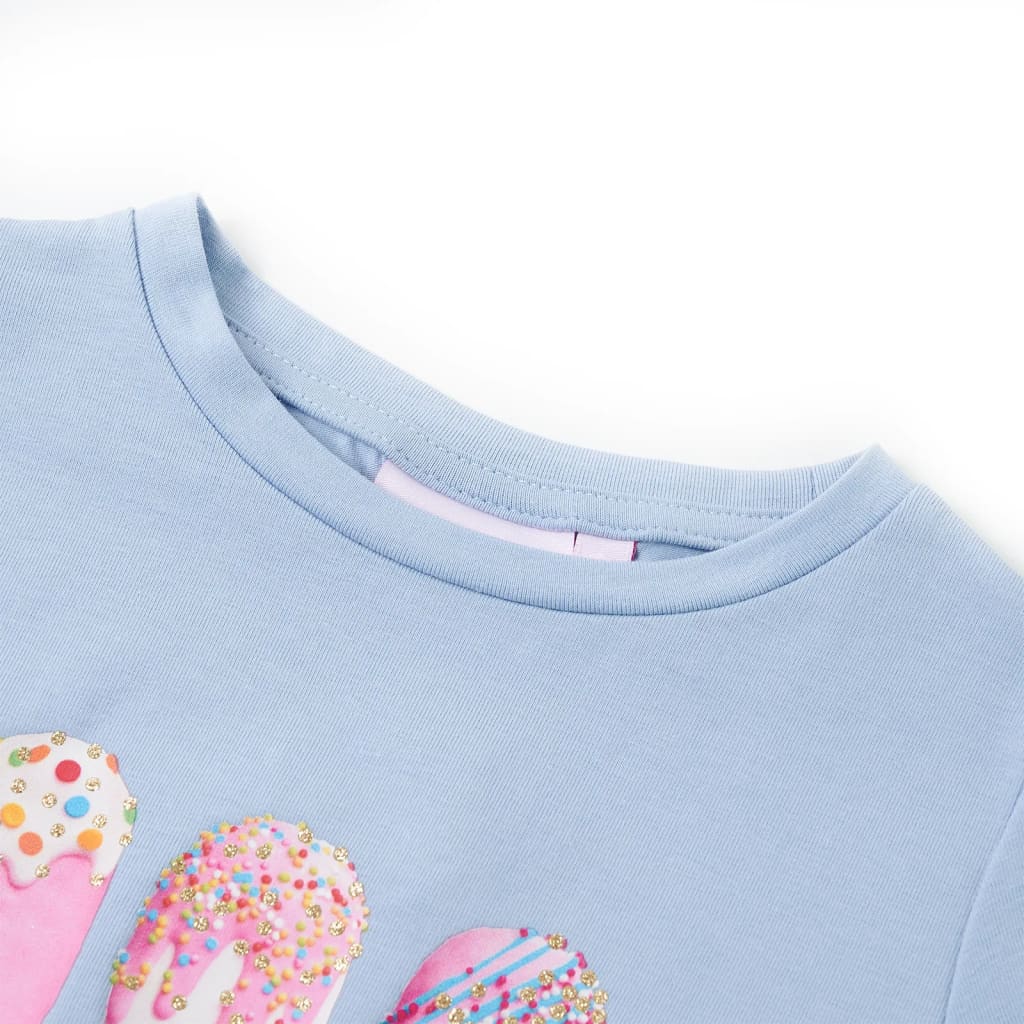 VidaXL Kindershirt 92 blauw