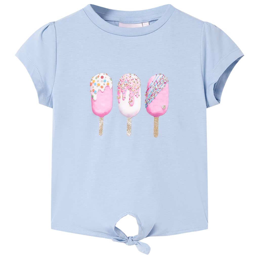 VidaXL Kindershirt 116 blauw