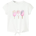 Vidaxl kindershirt 128 ecru