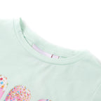 VidaXL Kindershirt 116 lichtmint