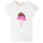 VidaXL Kindershirt 92 ecru