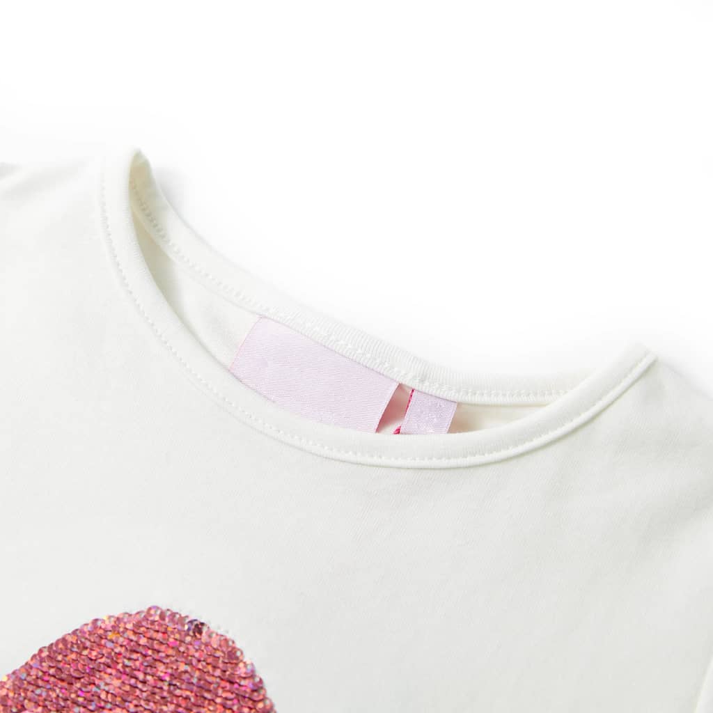 VidaXL Kindershirt 92 ecru